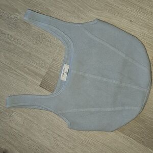 Aritzia scukt knit bustier tank